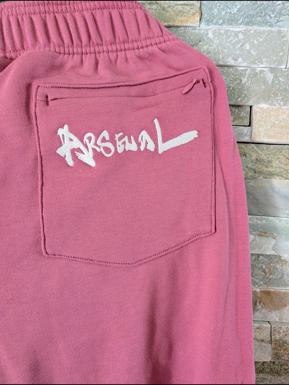 2022 - 23 adidas x Arsenal FC Chinese New Year Story Joggers Pink Sweatpants